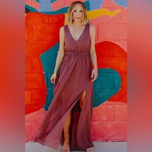 Baltic Born Hera Maxi Dress | Berry - XL